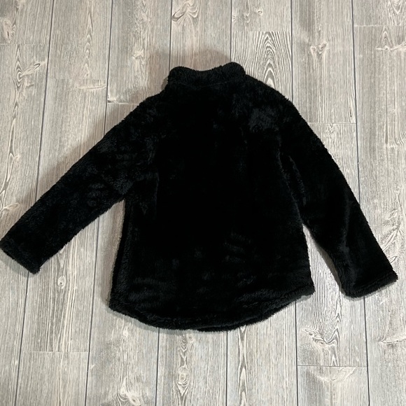 Soft Quarter Zip Fleece, Black, Size Small, - Picture 4 of 9